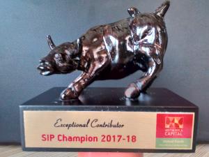 Aditya Birla Mutual Funds SiP Champion Award